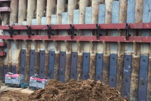 災害復旧工事に資材納入を行いました